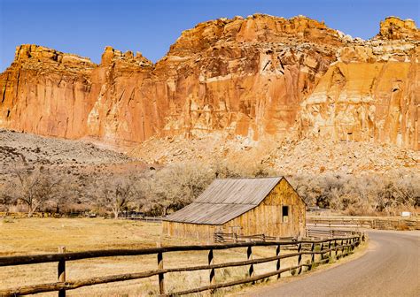 Capitol Reef Fruita Barn Capitol Reef National Park Utah Flickr