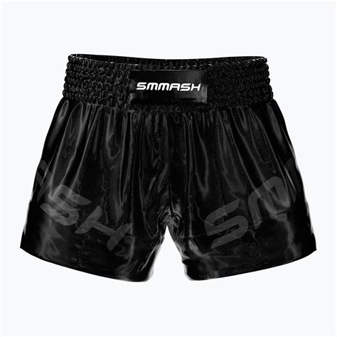 Spodenki Treningowe M Skie Smmash Muay Thai Shadow Czarne Shc