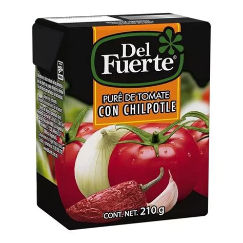 Puré De Tomate Del Fuerte Con Chipotle 210 Gr