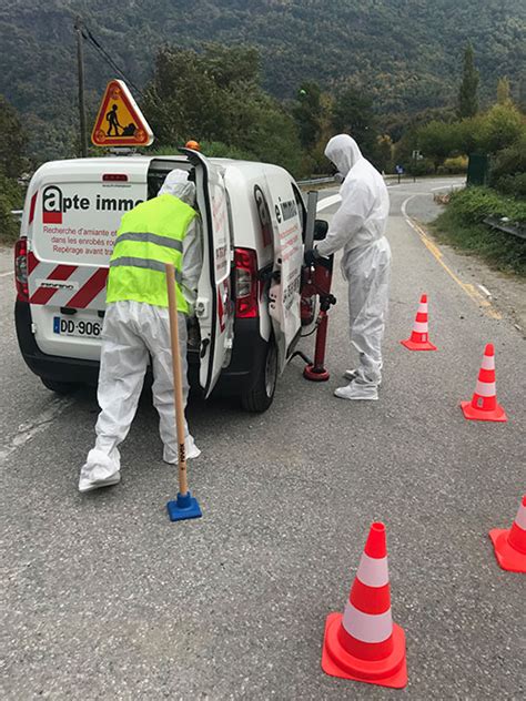 Le diagnostic amiante HAP enrobés routiers APTE IMMO