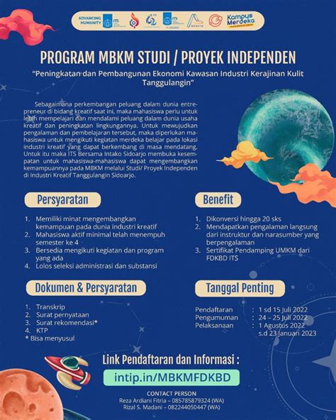 Sukseskan Mbkm Its Resmikan Proyek Independen Mahasiswa Bersama Intako