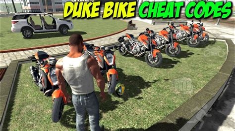 Ktm Duke Bikes Cheat Codes Indian Bikes Driving 3d 🤑 Srm Youtube