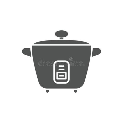 Rice Cooker. Vector Illustration Decorative Design Stock Vector ...