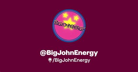 Bigjohnenergy Twitter Twitch Linktree