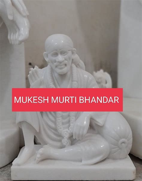 White Marble Dwarkamai Sai Baba Statue Home At Rs 35000 In Jaipur ID