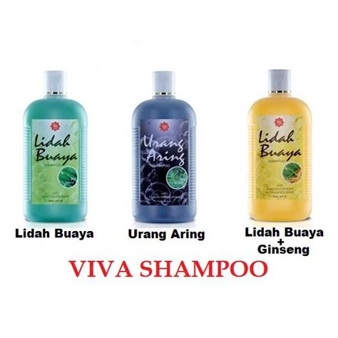 Jual VIVA Shampoo Hair Care Lidah Buaya Gingseng Urang Aring 400 ML