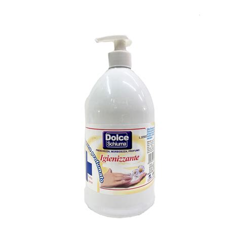 DOLCE SCHIUMA Sapone Profumato Igienizzante 1000ml 12pz Il Mio Store