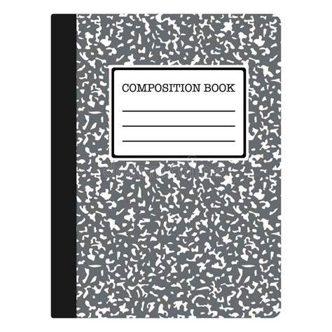 Composition Notebook Stock Illustrations – 5,975 Composition Notebook ...