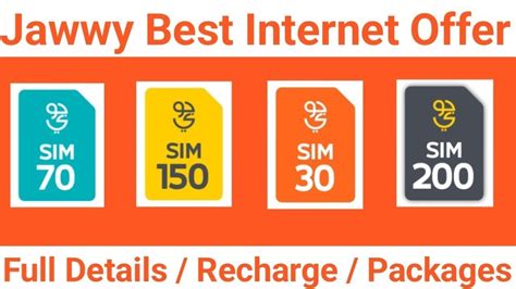 Saudi Arabia Stc Jawwy Internet Package Jawwy Package Offer Jawwy