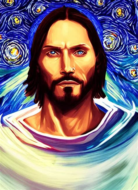 Realistic Jesus Christ In Mass Effect Dynamic Stable Diffusion