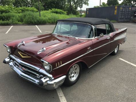 1957 Chevy Bel Air Convertible Restomod for sale: photos, technical ...