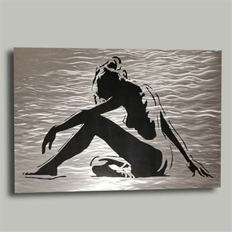 D Metal Wall Art Naked Sexy Woman Wall Sculpture Etsy