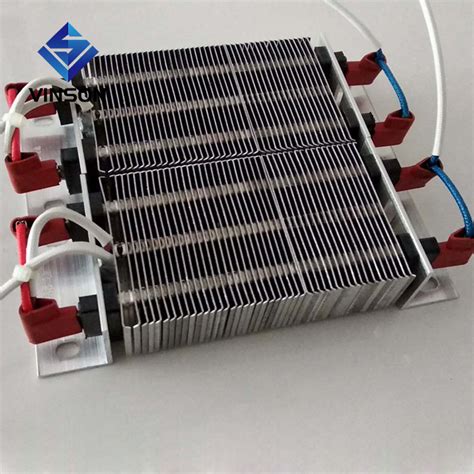 Mm Electric Aluminium Finned Ptc Air Heating Element Electric