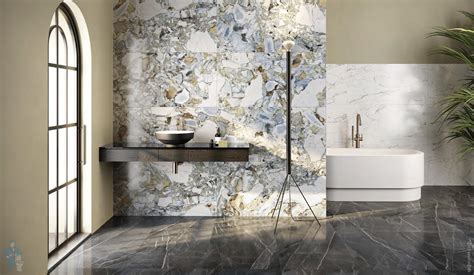 Керамогранитная плитка Vitra CityMarble Калакатта Блэк (600х600) черная ...