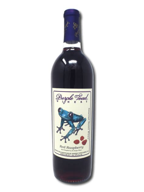 Purple Toad Red Raspberry Wine Maimes Fine Wine And Ts