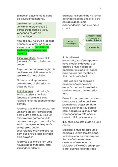 Solution Titulos De Cr Dito Resumo Oab Studypool