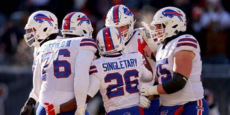 Bills Use Ground Game To Clinch Afc East In Dominant Win Over Bears