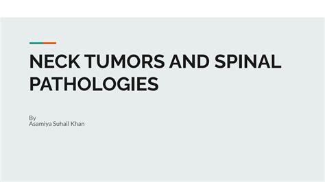 Solution Neck Pathologies Studypool