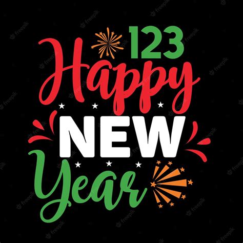 Premium Vector Happy New Year Svg Design T Shirt Cutting