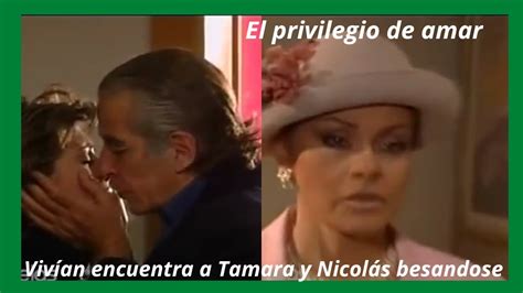 Vivían encuentra a Tamara y Nicolás besandose avance del capitulo 122