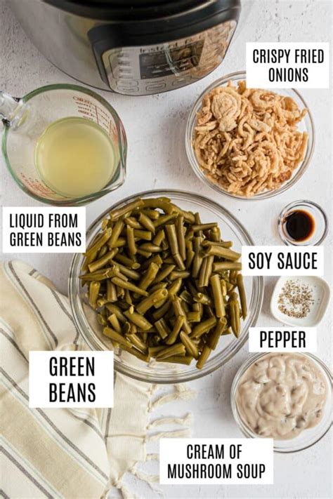 Instant Pot Green Bean Casserole Recipe Shugary Sweets