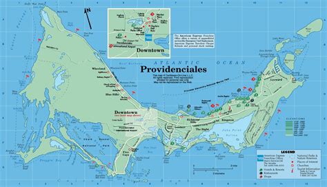 Large Providenciales Island Maps for Free Download and Print | High ...