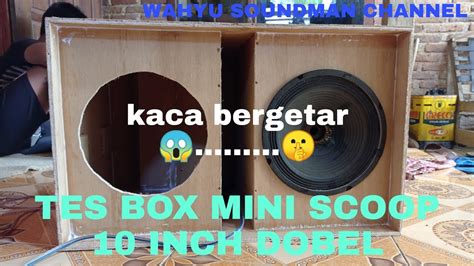 Cek Sound Box Mini Scoop Inch Ternyata Horegggg Kaca Bergetar Cuman