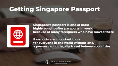 Getting A Singapore Passport Youtube