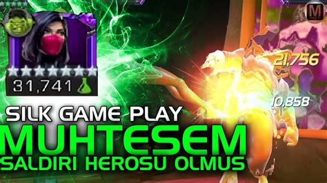 MuhteŞem Bİr Saldiri Herosu I Mcoc Silk Game Play Magİ Tv Mcoc Silk