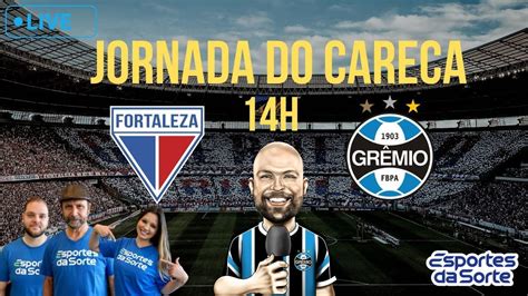 FORTALEZA X GRÊMIO AO VIVO JORNADA DO CARECA 9 COLETIVA RENATO