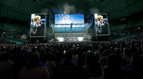 Rocket Man Elton John Jets Into Jma Wireless Dome To Say Farewell To