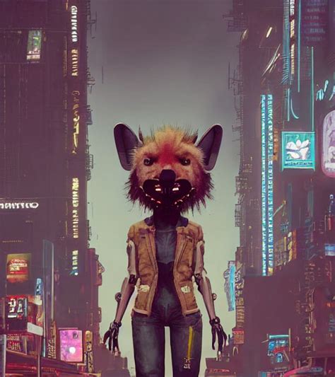 Krea Ai New York City Portrait Icon Of Furry Anthro Anthro