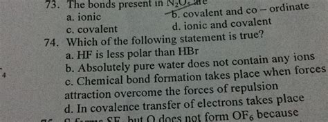 When Atoms Join Together To Form Chemical Bonds Without Transferring