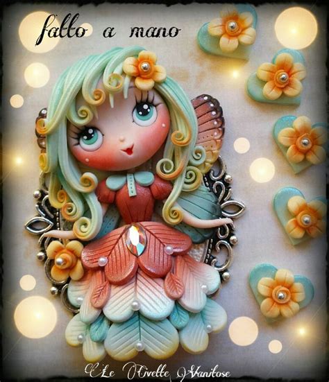 Doll Polymer Clay Fimo Bamboline Fatto A Mano Creativit