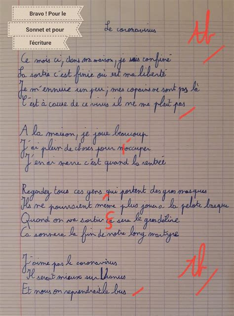 Contrôle À risque Déviation sonnet français exemple Stressant Doucement