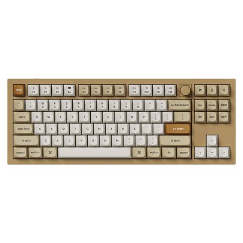 Keychron Q Knob Hot Swappable TKL RGB Gold Mechanical Keyboard K Pro Banana Q U Mwave