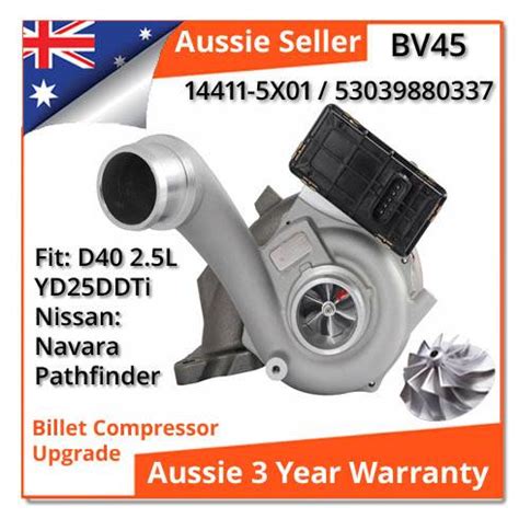 Turbocharger Fit D L Nissan Navara Pathfinder Bv X A