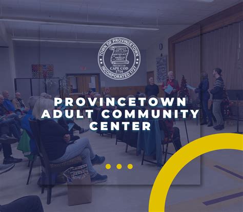 News Flash • Introducing The Provincetown Adult Community C