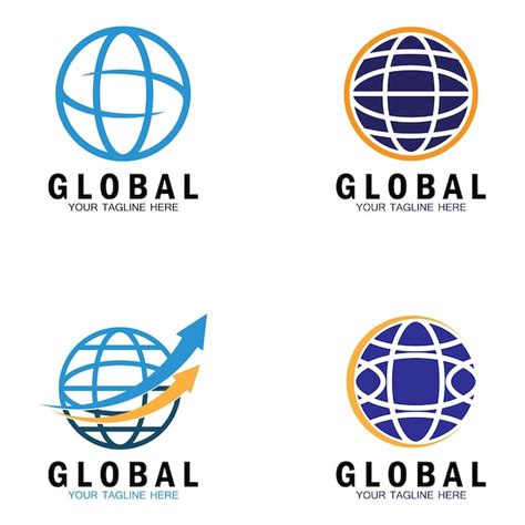 Premium Vector Globe Logo And Vector Template