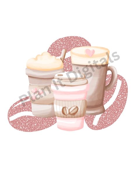 Pink Coffee Beans PNG, Coffee Time PNG, Coffee Tshirt Sublimation PNG, Coffee Lover Png, Coffee ...