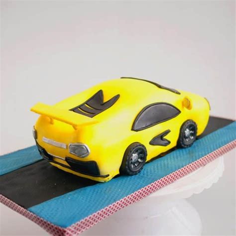 Car Cake Car Birthday Cake Recipe And Tutorial Veena Azmanov Kitchen