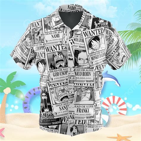 One Piece Hawaiian Shirt Trendy Aloha