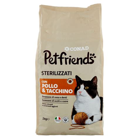 Petfriends Pollo Tacchino Gatti Sterilizzati Conad Conad