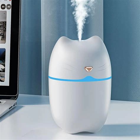 Ml Portable Usb Ultrasonic Air Humidifier Essential Oil Diffuser Car