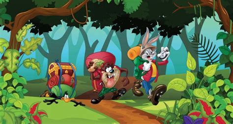 Looney Tunes Jungle Wallpaper Evershine Wall