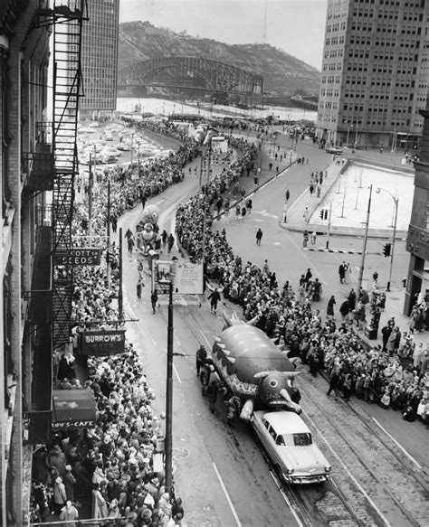 Christmas Parade In Downtown Pittsburgh