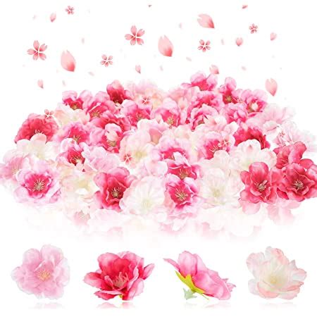 Amazon PARTY JOY 4pcs 23 6ft Artificial Cherry Blossom Flower