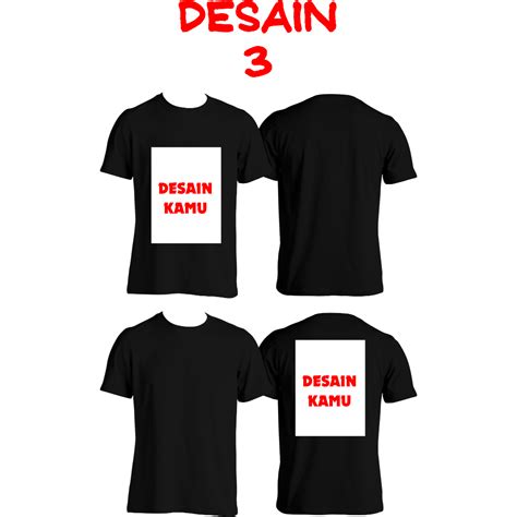 Jual Kaos Custom Sablon Dtf Lengan Pendek Desain Suka Suka Bahan Kain