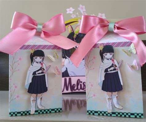 Kit Festa Em Casa 37 Itens Shinobu Demon Slayer Elo7
