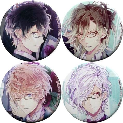 駿河屋 単品 集合 缶バッジ4個セット 「ps4ソフト Diabolik Lovers Grand Edition ステラセット